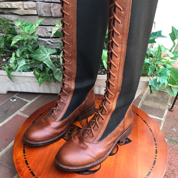 Vince Camuto Shoes - Vince Camuto Lace Up Knee High Boots SZ 7.5 B